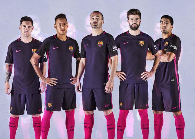 El nuevo uniforme de visita del Barcelona