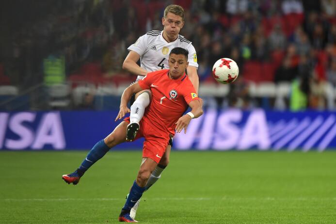 Chile y Alemania igualaron por 1-1 en la segunda jornada del grupo B de...