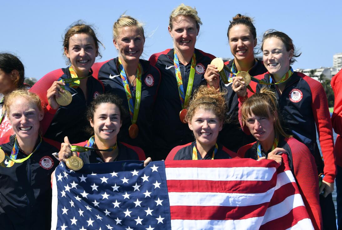 Amanda Polk (Estados Unidos) - fue medalla de oro en Río 2016 en la pru...