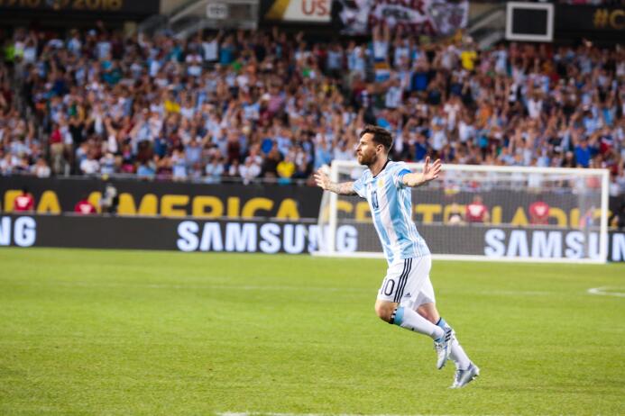 Messi conquistó el Soldier Field y llevó a la Albiceleste a la victoria...