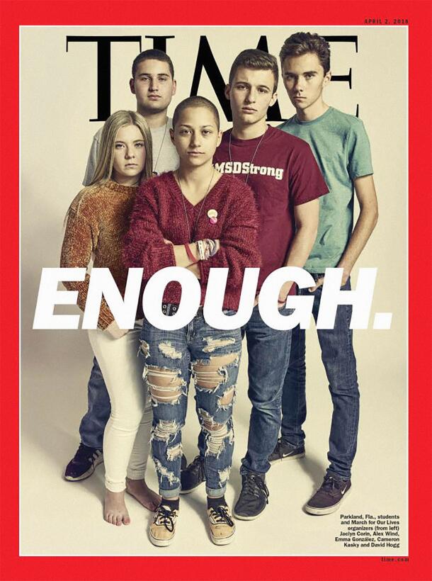 Portada Time estudiantes de Parkland