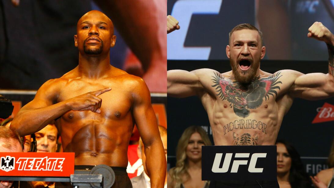 Mayweather y McGregor, el camino de dos superestrellas por el combate má...