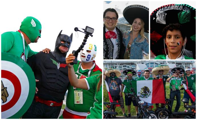 Charros, belleza, superhéroes y más en la previa del 'Tri' ante Nueva Ze...