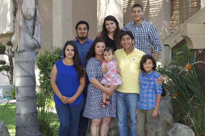 La familia Enciso Rojas.