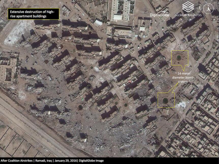 Ramadi reducida a escombros: el costo de liberar una ciudad del yugo del...