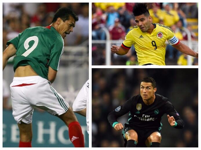 Cabeceadores letales: Borgetti, Cristiano, Falcao y más reyes del aire u...