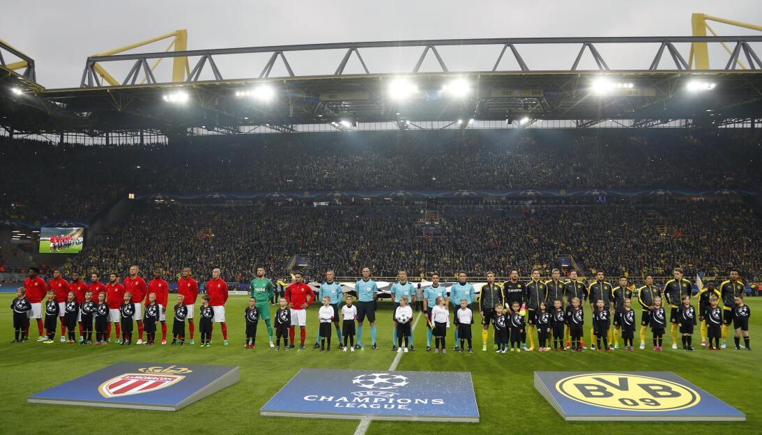 Mónaco sorprendió a Borussia Dortmund en Alemania en los cuartos de fina...