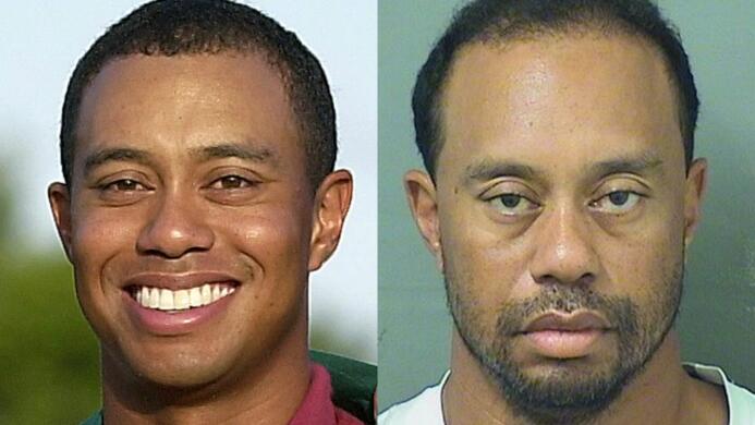 Tiger Woods: el Tigre que perdió sus rayas entre alcohol y mujeres Tiger...