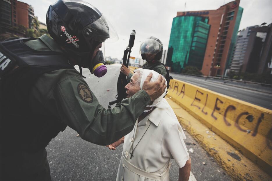 En fotos: Opositores venezolanos logran por primera vez llegar a su dest...