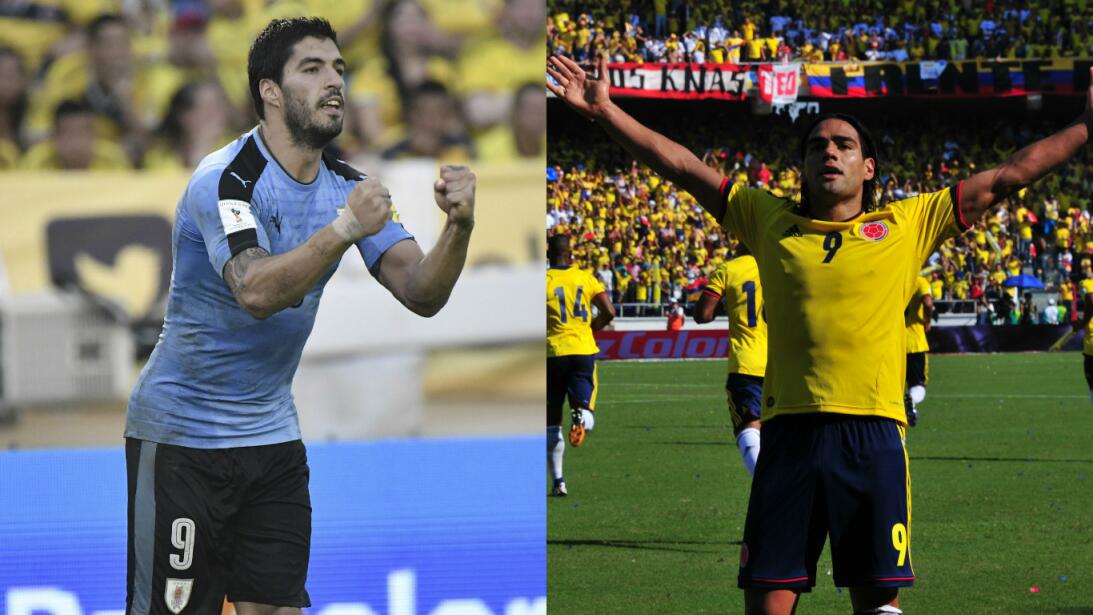 Radamel Falcao y Luis Suárez, los goleadores que cumplen una década con...