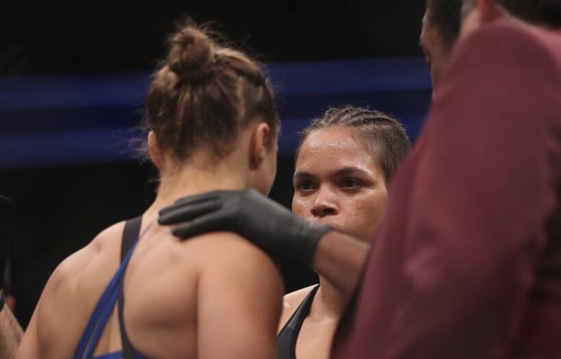 Las Vegas Nevada fue testigo de la debacle de una de las peleadoras de l...