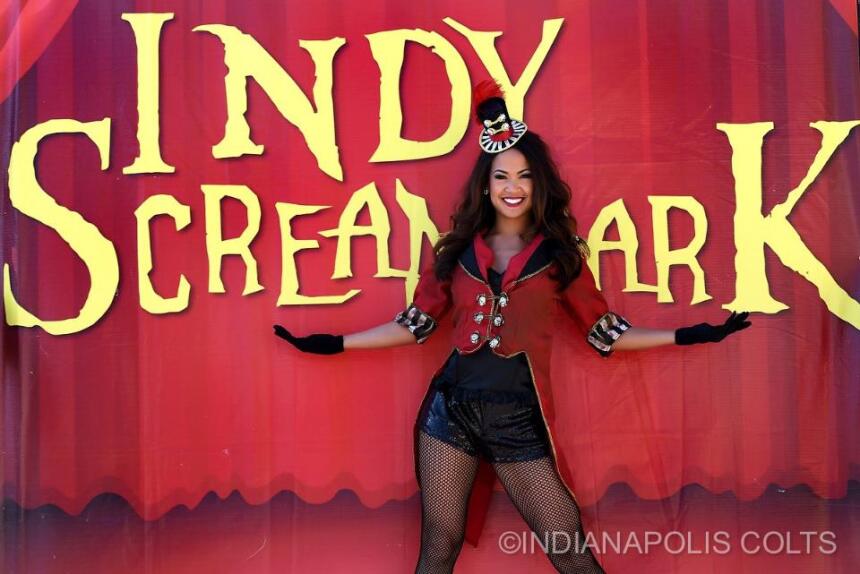 Estas cheerleaders de los Colts se sacaron un diez con sus magníficos di...