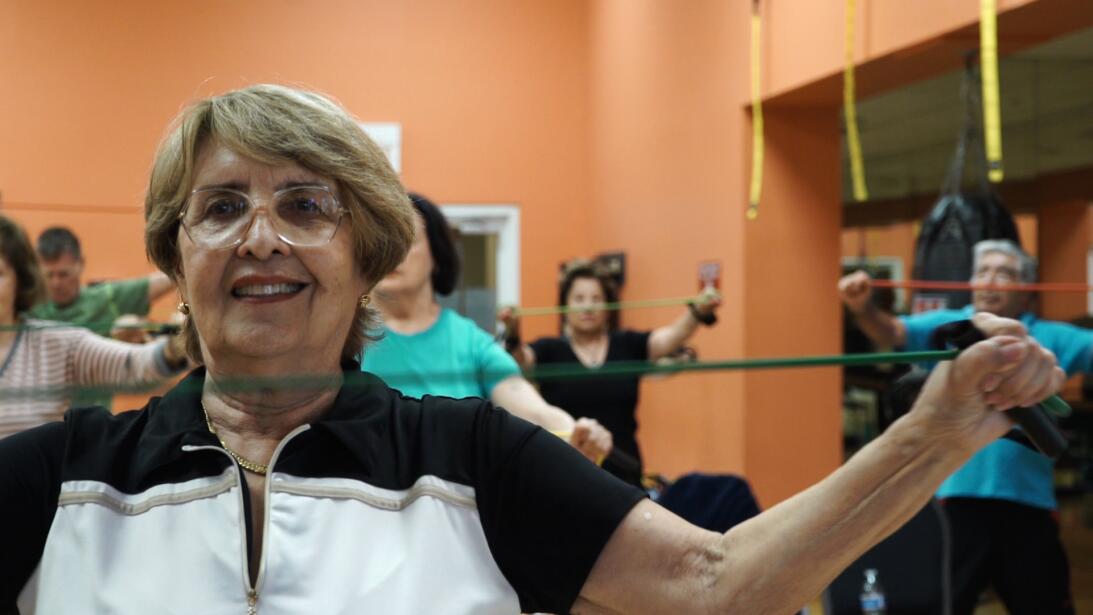 belkis at gym