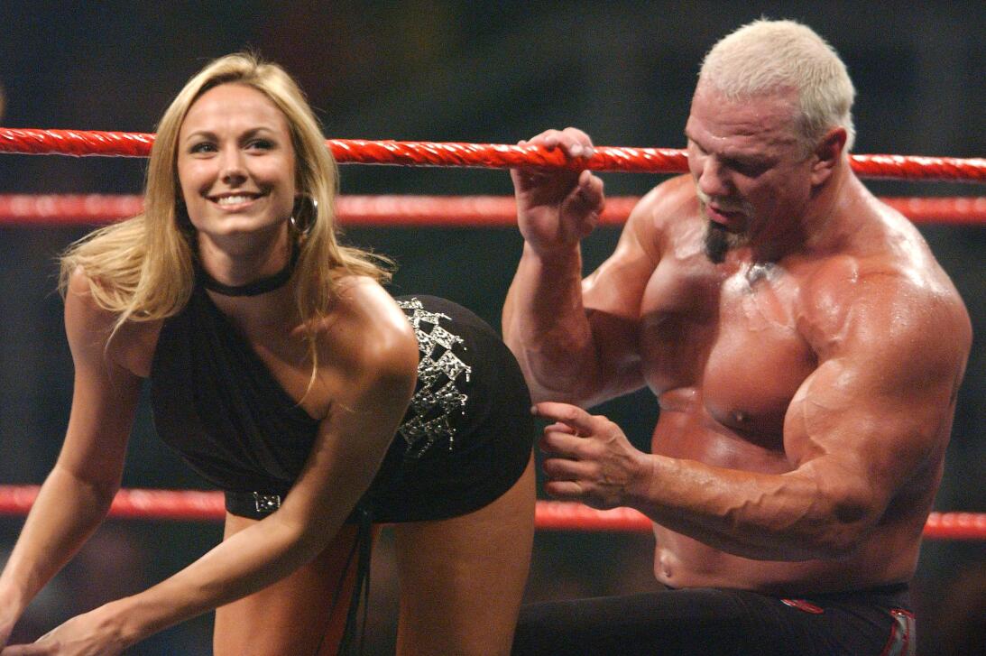 Stacy Keibler, la angelical modelo que fue una sexy luchadora libre Gett...