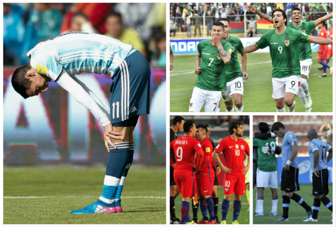 La Paz, el cementerio de los grandes en las Eliminatorias de la Conmebol...