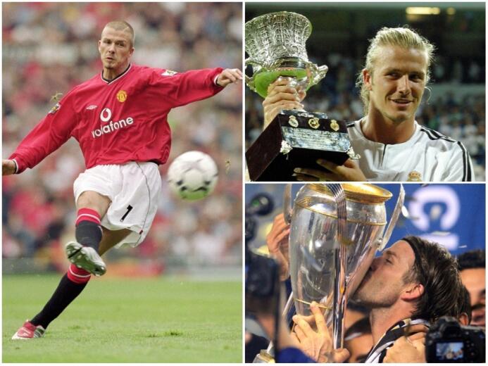 David Beckham, una diestra que sobrepasó a la estampa del 'Spice Boy' un...