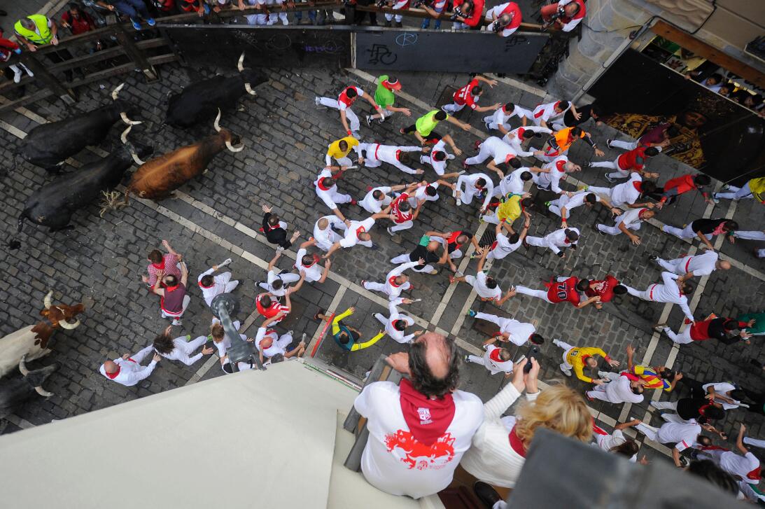 Fiestas españolas de San Fermín: ¿tortura o tradición? GettyImages-81420...