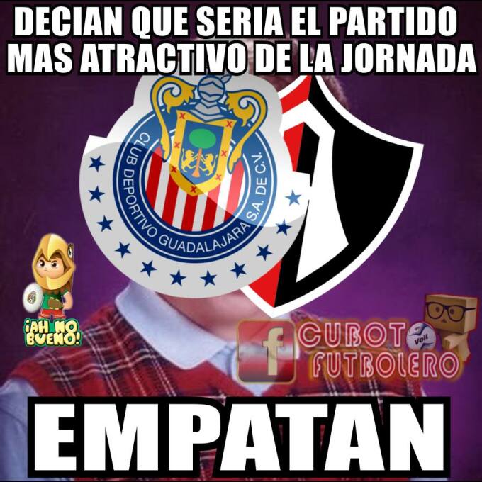 Chivas, Atlas y Cruz Azul fueron objetos de burla en las redes sociales...