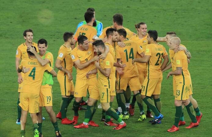 Australia logró clasificar a su quinto Mundial a costa de Honduras getty...