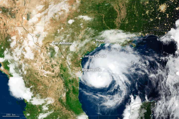 Huracán Harvey se aproxima a la costa de Texas minuto a minuto | Huracán...
