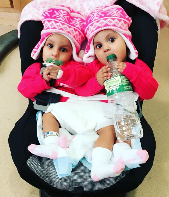 Ellas son Ballenie y Bellanie Camacho, son de República Dominicana y est...