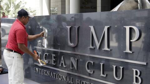 El pasado 5 de marzo los propietarios del Trump Ocean Club retiraron el...