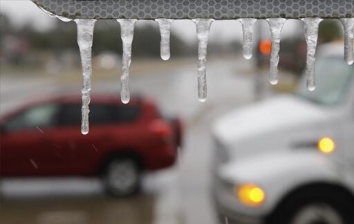 Tormenta invernal en Houston
