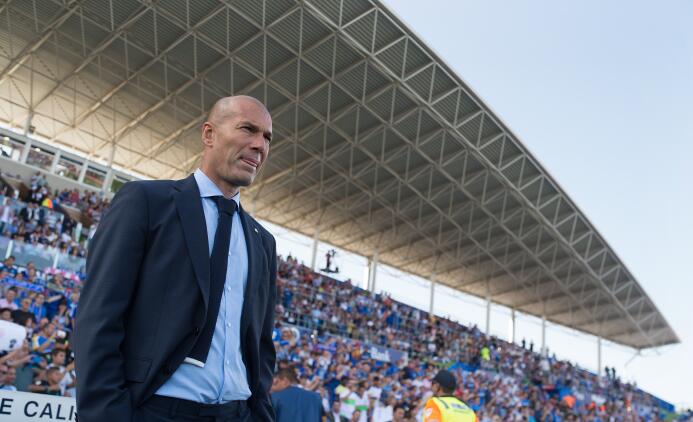 Zidane sumó triunfo 75 en 100 partidos como DT; Real Madrid venció el Ge...