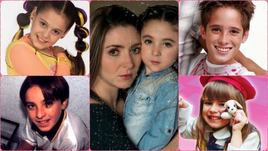 Los niños famosos de las telenovelas que nos robaron el corazón