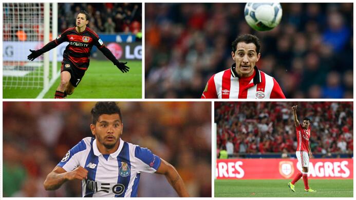 La legión mexicana en Champions League