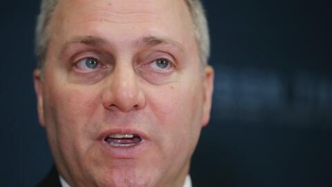 Steve Scalise, republicano por Luisiana, resultó herido en el tiroteo en...