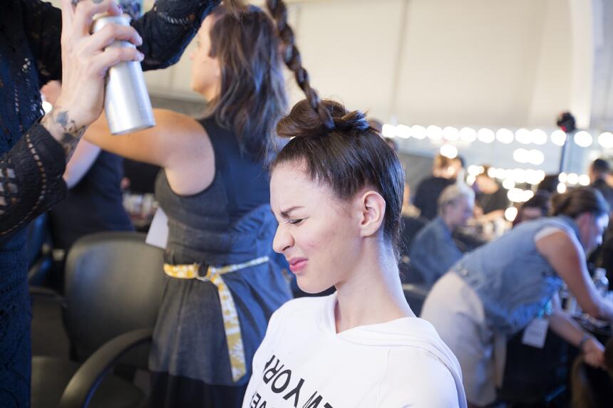 Backstage NYFW