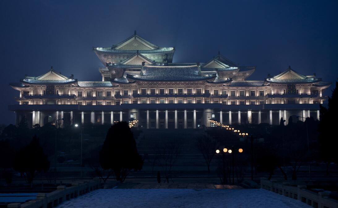 La gran biblioteca de Pyonyang
