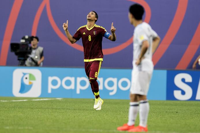 Venezuela hace historia en el Sub-20 y se mete en cuartos de final tras...
