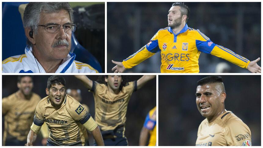 Lo mejor y lo peor del Apetura 2015 entre Pumas y Tigres.