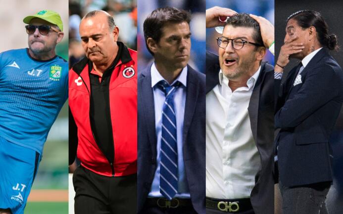 El Apertura 2017 ha sido la 'guillotina' de cinco técnicos en sus última...