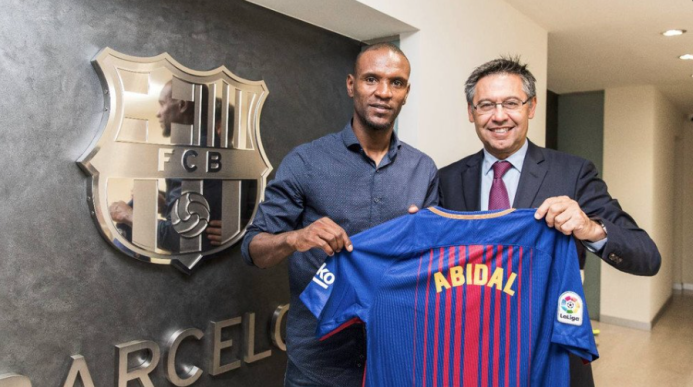 El Barcelona se reivindicó con Abidal, su nuevo embajador ante el mundo...