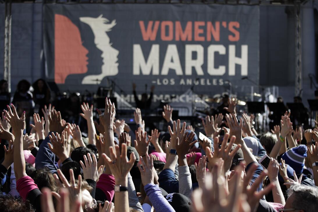 Marcha de las Mujeres en Los Ángeles 2018