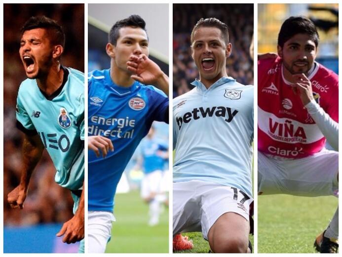'Chucky' y 'Chicharito' comandaron lo mejor de los mexicanos en exterior...