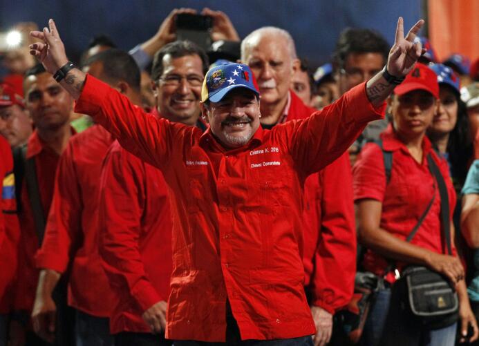 Diego Maradona: el 'soldado de Maduro' que del fútbol pasó a polémicas p...