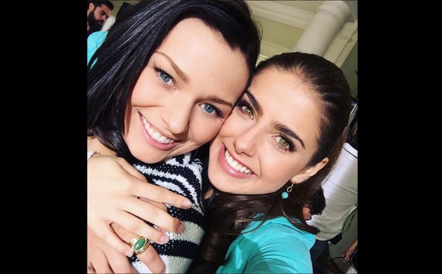 Irina Baeva y Michelle Renaud