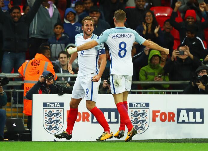 Inglaterra superó a Eslovenia y con ello confirmó su paso al Mundial de...