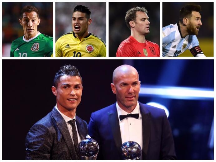 Así votaron las 23 selecciones clasificadas a Rusia 2018 en los premios...