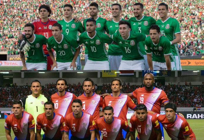 El 'Tri' es ampliamente más costoso que la selección de Costa Rica Mex C...