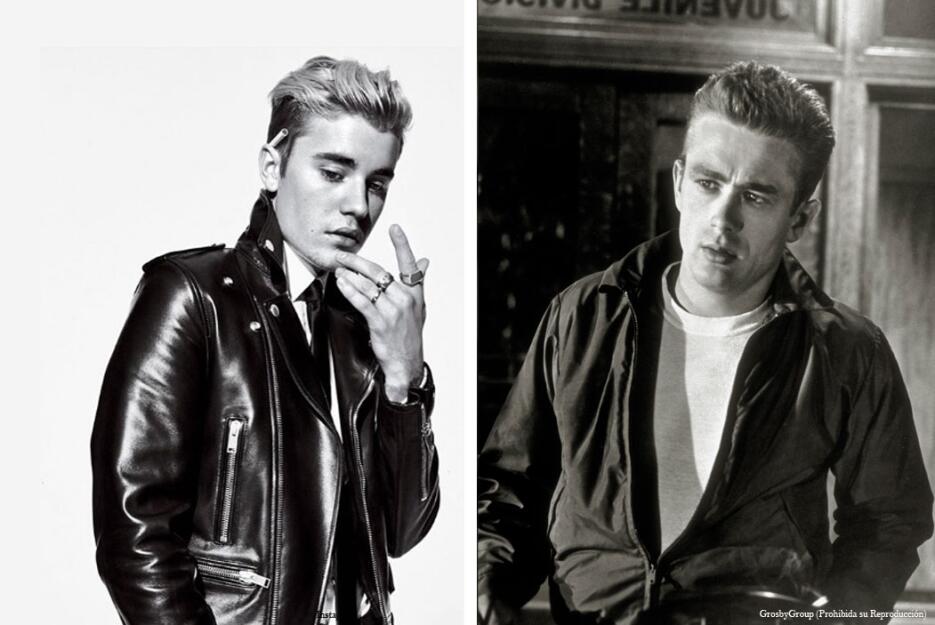 Justin Bieber y James Dean
