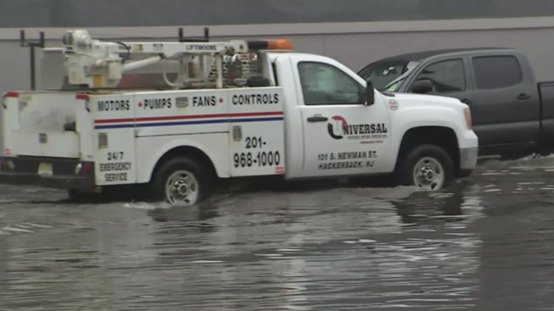 Daños e inundaciones por las fuertes lluvias registradas en Nueva York